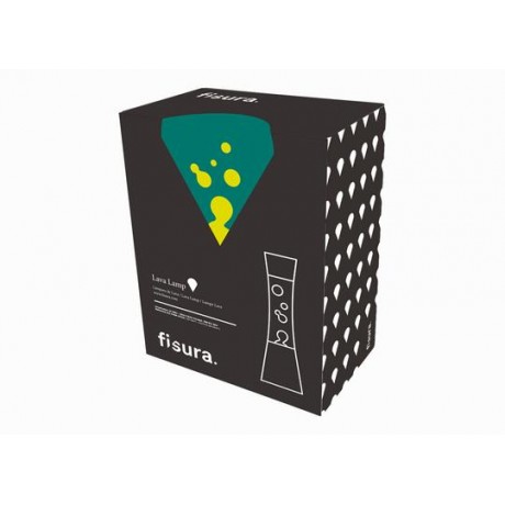Lámpara de lava verde/amarillo