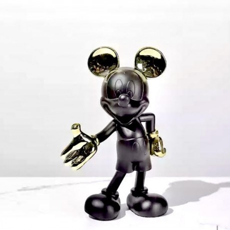 Figura Mickey Negro / Oro