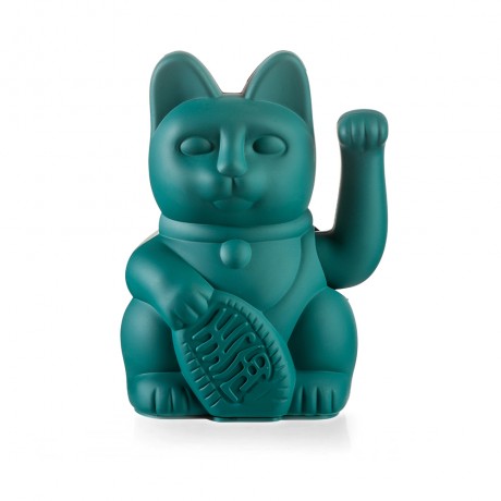 Gato de la suerte Verde
